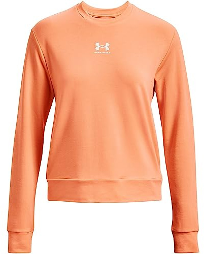 Under Armour Rival Sweatshirt Damen orange, M