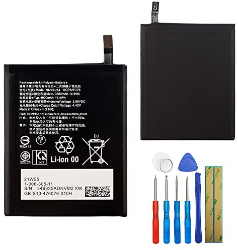 E-yiiviil Ersatzakku SNYSU54 Kompatibel mit Sony Xperia 1 II XQAT51/Sony Xperia 5 II XQ-AS62 with Repair Tool Kit