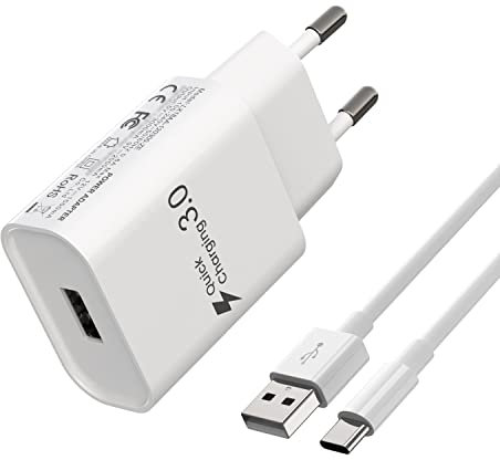 HECHOBO Ladekabel xiaomi schnellladekabel, ladekabel für redmi note 12 pro 5g Redmi Mi Note 12 11 10 9 8, USB Ladegerät mit Ladekabel 2M Ersetzbar durch Samsung Schnellladekabel Ladekabel Huawei
