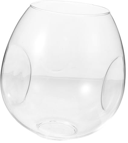 BESTonZON Lampenschirm aus Glas Lampenschirm-Ersatz Transparent-Deckenlampenabdeckung Für hängelampe irregulär Molekulare Lampe Kronleuchter Schatten Maske