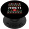 Rösti Ugly Christmas Wear Schweizer Rösti PopSockets mit austauschbarem PopGrip