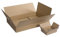 WePack 25 Stück Faltkarton 310x220x70 mm Versandkarton E-commerce Karton 1-Wellig 400G Braun Kartonage Verpackung Postkarton Versandschachtel Paket Päckchen