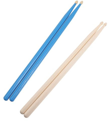 FUNOMOCYA 2 Paar Holz-drumsticks Klassische 5a-drumstick-ersatz Percussion-drum-zubehör Für Blaskapellen Und Schlagzeuger