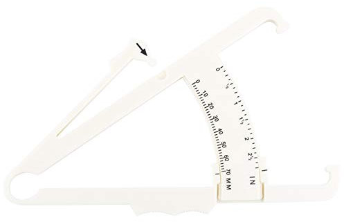 Gigicial Körperfett-Messgerät, Messwerkzeug zur genauen Messung der BMI-Hautfalten-Fitness