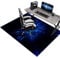 V Praxis Gaming Room Mat - Carpet, Rolling Chair Protection, Non-Slip, 120 x 130 cm