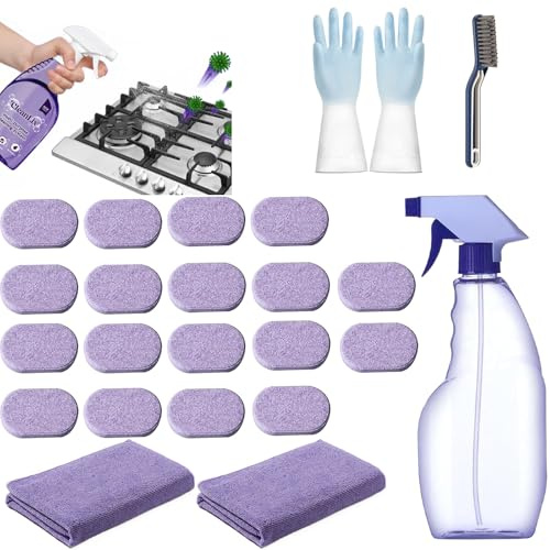 Cleanlix Cleaner, Cleanlix Cleaning Spray, Cleanlix Cleaner for Instant Stain Removal, Cleanlix Multi Purpose Cleaning System with Multipurpose Cleaning Tablets (3x CleanLix)