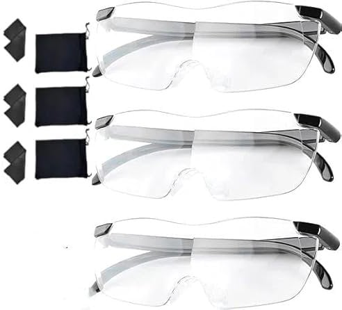 Zoom Brille,Intelligente Zoom Lesebrille,Intelligente Zoom Brille,Auto Zoom Reading Glasses,Anti-Blaulicht-Lesebrille, Klare Fokus-Brille mit automatischer Anpassung für Damen und Herren,3 Paare