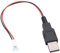 Chenxi Studio Versatility USB A To XH2.54 2 Pin Conversion Cable For Power Supply And Data Transfer Needs USB Power Supply Cord