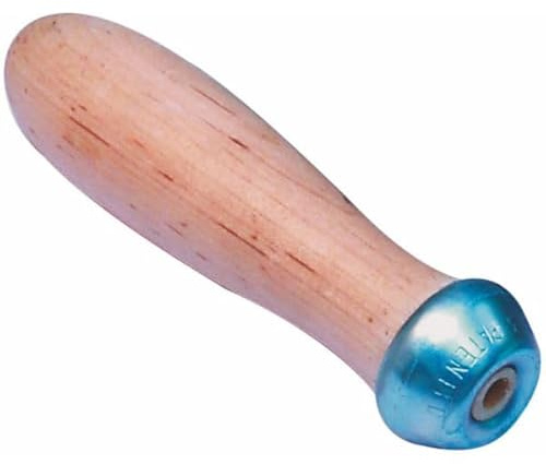 Mehr Wooden Safety File Handles 108MM, 4 1/4 Pack Qty 5