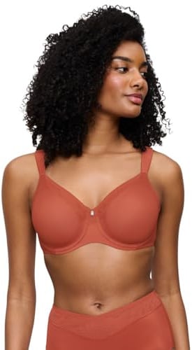 Triumph Damen Minimizer-BH True Shape Sensation T W01, mit Bügel, ohne Polsterung, Verstellbare Träger, 90E, Desert Sunset