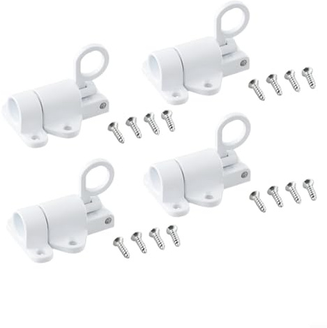 Opatiny Aluminium Alloy Door Latch With Spring Bolt for Attic And Loft Ceiling Hatch Lock Catch Providing Secure Closure and Replacement Option