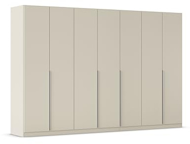 Rauch Möbel Alabama, Kleiderschrank, Farbe Beige, Breite 315 cm | Schrank, 7-türig, 3 Schubladen, Zubehör Classic, für Schlafzimmer, Kinderzimmer, Ankleidezimmer, Garderobe, Flur