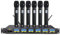 PRORECK MX66 6-Channel UHF Wireless Microphone System with 6 Hand-held Microphones Karaoke Machine for Party/Wedding/Church/Conference/Speech (628.5MHz 633.5MHz 638.5MHz 643.5MHz 648.5MHz 653.5MHz)