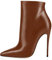 elashe Stivali Donna - Scarpe da Donna - Tacco a Spillo - Zip up Stivali Marrone EU39