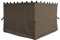 QUICK STAR 4 Seitenteile für Pavillon Nizza 3x4m Seitenwand Taupe/Beigegrau RAL 7006