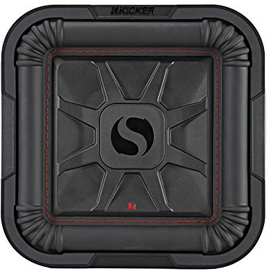 KICKER L7T104 | 25 cm (10') Square-Subwoofer - 1000/500 Watt MAX/RMS | 2x 4 Ohm Doppelschwingspule