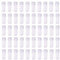 5ml Plastic Test Tubes Small Bottle Vial Storage Vial Storage Container for Lab -50pcs
