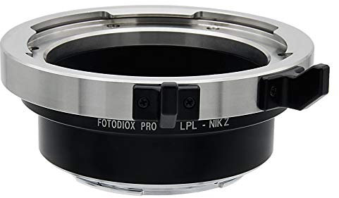 Fotodiox Pro Lens Mount Adapter Compatible with Arri LPL (Large Positive Lock) Mount Lenses to Nikon Z-Mount Mirrorless Cameras