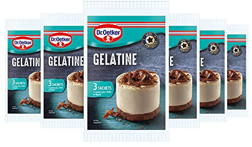 Dr. Oetker Gelatine Sachets, 216 g, Pack of 6 x (3x12g)