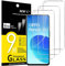 NEW'C 3 Pezzi, Vetro Temperato per Oppo Reno 6 5G, Pellicola Prottetiva Anti Graffio, Anti-Impronte, Senza Bolle, Durezza 9H, 0,33mm Ultra Trasparente, Ultra Resistente