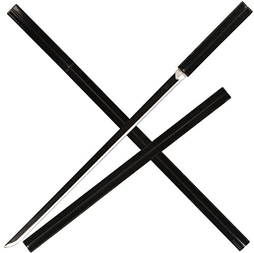 Kljhld Bambus Anime Katana Cosplay - Uchiha Sasuke Schwert Ninja AMA no Murakumo no Turugi 101cm/39,7 Zoll Ao'c'k Schwarz
