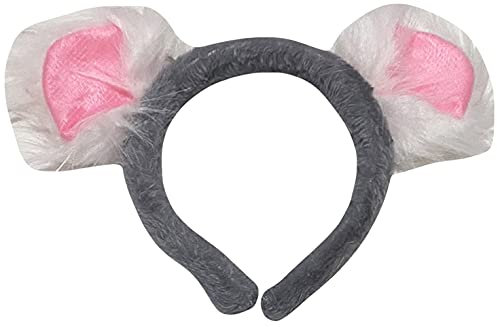 Petitebelle Haarreif mit Tierohren, Koala, Einheitsgröße