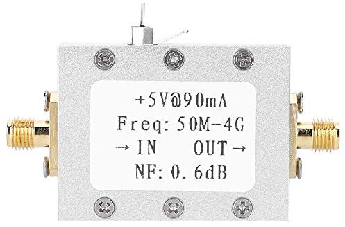 Tyenaza 1pc Amplificatore A Basso Rumore, Amplificatore A Basso Rumore LNA 50M-4GHz NF=0.6dB RF FM HF VHF/UHF Ham Radio -110dBm