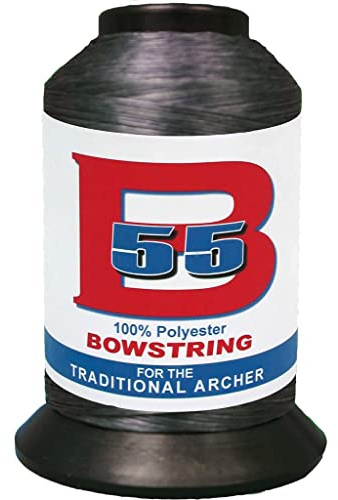 BCY B55 Bowstring Material Gunmetal 1/4 lb.