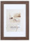 KM Foto Bilderrahmen Holz Plexi Acryl Rahmen quadratisch Collage Wanddeko Poster S215: Farbe: Eiche | Format: 30x45