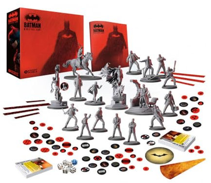 The Batman- Batman Miniature Game: The Batman Two-Player Starter Box, Grau