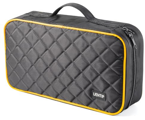 UENTIP Nylon CD/DVD Case for Car,CD Wallet,CD Storage Disc Wallet Bag With Portable Zipper for Car Home Travel (96Capacity)