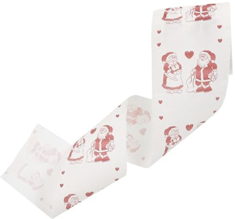 GLEAVI Weiches Weihnachts-toilettenpapier Mit Festlichem Muster Für Badezimmer Sanft Und Hautfreundlich Für Weihnachtsfeiern Und Dekorative Nutzung