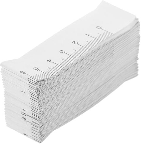 OSALADI 1500 Stk 1 Meter Langes Papiermaßband Medizinisches Maßband Für Körpermaße Kopfmaßband Für Neugeborene Maßband Für Babykopf Papiermaßband Einweg Maßbänder Zollstock Mini Kleinkind