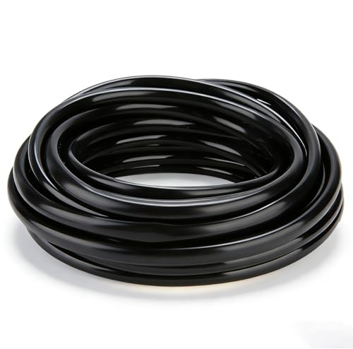 Tubería de Riego de PVC 32 Pies (9.8m) – Manguera de Jardín Flexible 0.3 ID x 0.4 OD para Riego de Césped, Lavado de Autos y Conexión a Nebulizadores