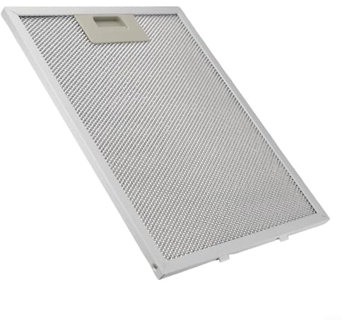 Aluminium-Fettfilter für Dunstabzugshaube, Ersatzfilter, Küchenhaube, Entlüftungsfilter, Herd, Abluftventilator, Filter, Größe 25 x 31 cm