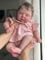MineeQu La Vie réelle Reborn Bébé Poupées Fabriqué avec Un Corps en Tissu lesté et des Membres en Vinyle - 19 Pouces Dormant Réaliste Poupées Filles Nouveau-nées Ayez l’air réel et se sentent réels