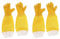 QWFVHJ Beekeeping Gloves,Nitrile Beekeeping Gloves,2X Beekeeping Gloves Goatskin Bee Keeping with Vented Beekeeper Long Sleeves
