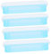 Tofficu 12 STK Mäppchen Storage Boxes aufbwahrungs-Box kinderkoffer zum draufsitzen ablagekasten verstauungsboxen Stifteboxen Behälter für Aquarellstifte Stiftbehälter Etui Stift-Organizer