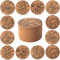 STARUBY 12 Pcs Cork Coasters, Coasters for Drinks, Coasters for Coffee Table, for Drinks Absorbent Kitchen Dining Room Decoration 10cm leaves