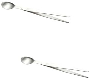 FELTECHELECTR 2stücke Edelstahl Probierlöffel Multifunktionale Löffel-chopsticks- Für Gastronomie Zuhause Und Küche Leicht Rostfrei Platzsparend Und Robust