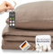 ALAVYA HOME® Musselin Bettwäsche 135x200 4 teilig | ÖkoTex Zertifiziert & für Allergiker geeignet | Bettwäsche Set mit je 2 Bettbezügen 135 x 200 & 2 Kissenbezügen 80x80 | Atmungsaktiv