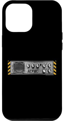 Custodia per iPhone 12 Pro Max Manopole e altoparlanti AC/DC PWR UP