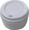 Signature Packaging - Ripple Coffee Cup Lids 100 Pack - 12oz, 16oz (345ml, 473ml) - White