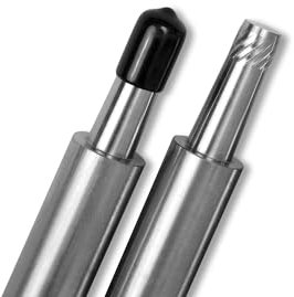 Tiefenerder Erder Erdung Staberder Ø20mm V4A Edelstahl SET 1,5m 3,0m 4,5m 6,0m Zusammensetzung (Ø 20 1500mm Verlängerung)