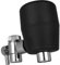 rivaALVA-S Jova EM Wasserhahnfilter schwarz - Trinkwasserfilter mit Blockaktivkohle, Virenmembran und EM-Keramik - 2in1 Filterung und Vitalisierung