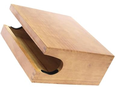 predolo Fahrradhalter Wandhalterung Fahrradaufbewahrung Fahrradständer Fahrrad Wandmontage aus Holz mit Kratzschutz Platzsparend, Holzfarbe
