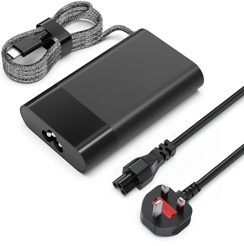 90W USB C Laptop Charger 904144-850 Type C Power Adapter Compatible with HP | Envy X360 17 17t 15t 14t, Pavilion Plus 14, ZBook Firefly 16 G9 G10, Spectre, EliteBook, ProBook, Dragonfly G4 G3 G2