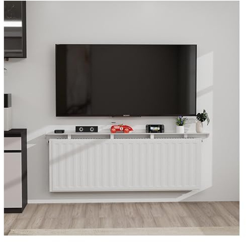 QSTGX Tablette Radiateur, Support Étagère Monobloc pour La Maison Étagères Anti-poussière Et Anti-fumée pour Le Salon, Chambre Couloir(80cm/31.5 in)