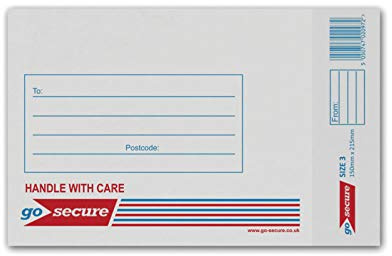 Bubble Lined Envelope Size 3 150 x 215mm White (Pack of 100)