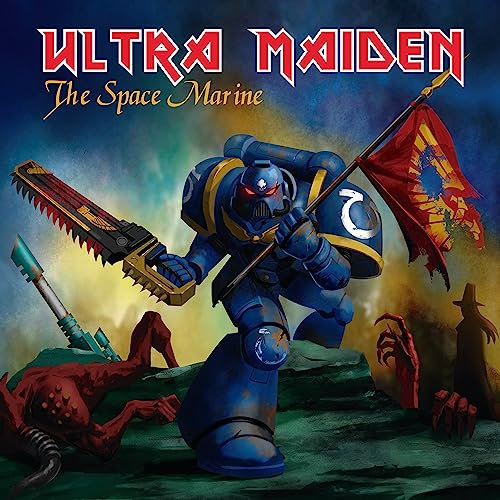 Ultra Maiden Plattencover - The Space Marine